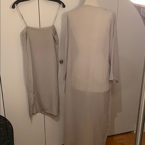 Vintage grey strappy dress set - Picture 7 of 7